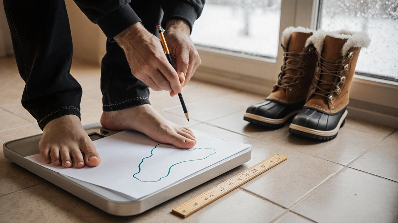 Как выбрать правильный размер зимней обуви для мужчин