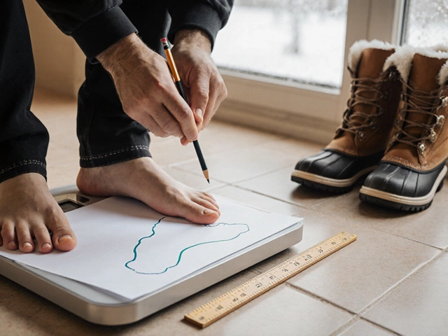 Как выбрать правильный размер зимней обуви для мужчин