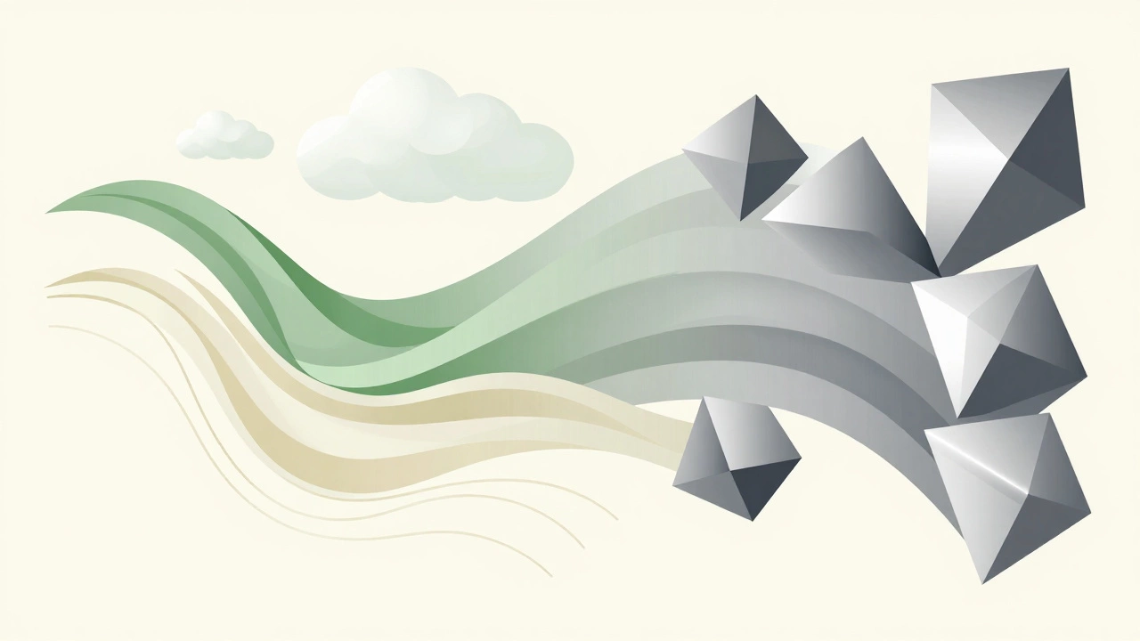 Сравнение натуральных и синтетических материалов одежды в иллюстрации